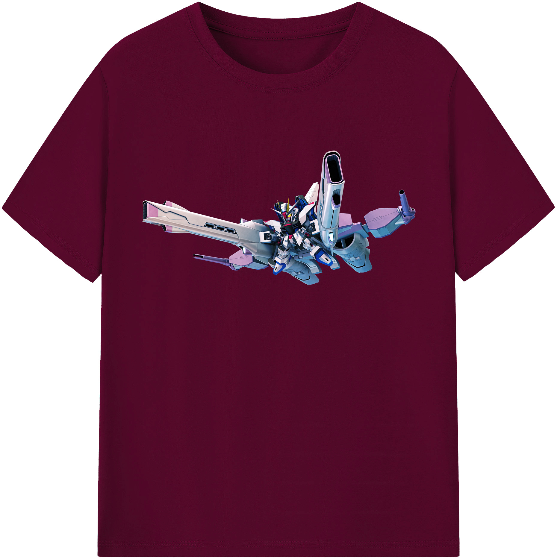 （画像用） 機動戦士ガンダム Mobile Suit Gundam レディースカジュアルプリントTシャツ（綿100％）